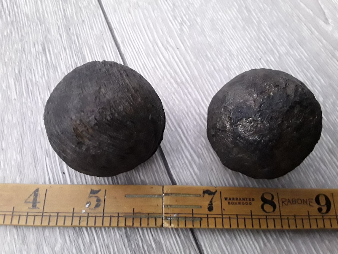 English Civil War Cannon Balls 1644 Sheffield Etsy UK