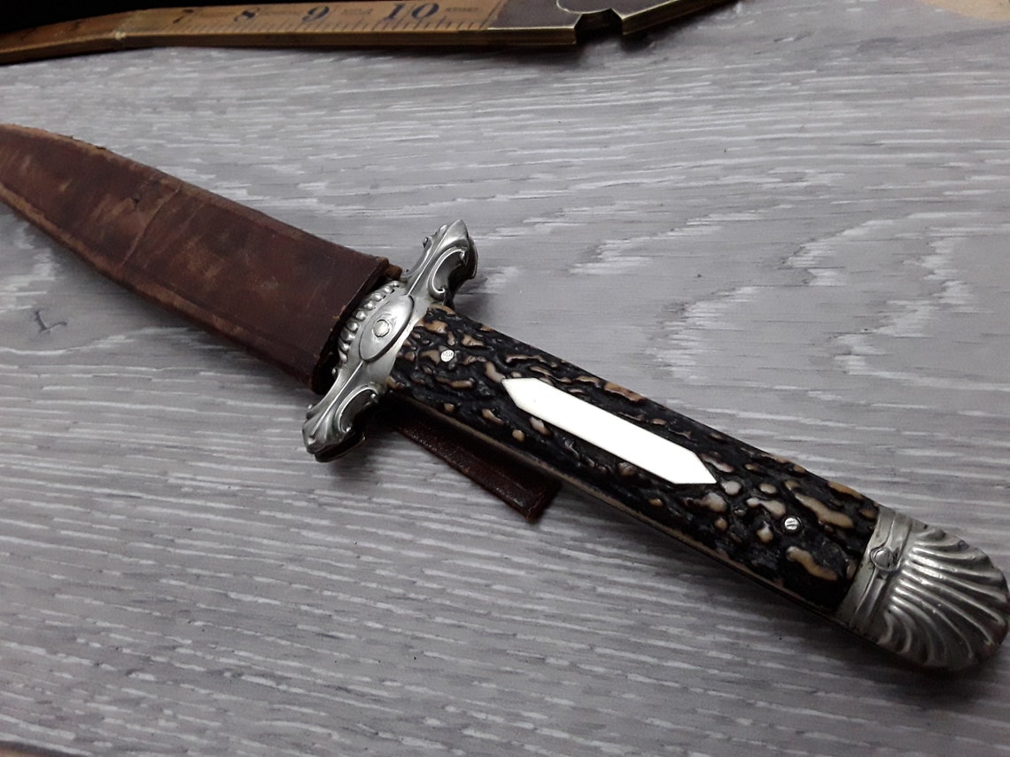 Sheffield Dirk Knife 1840s Stacey Brothers Very Rare Knife Etsy