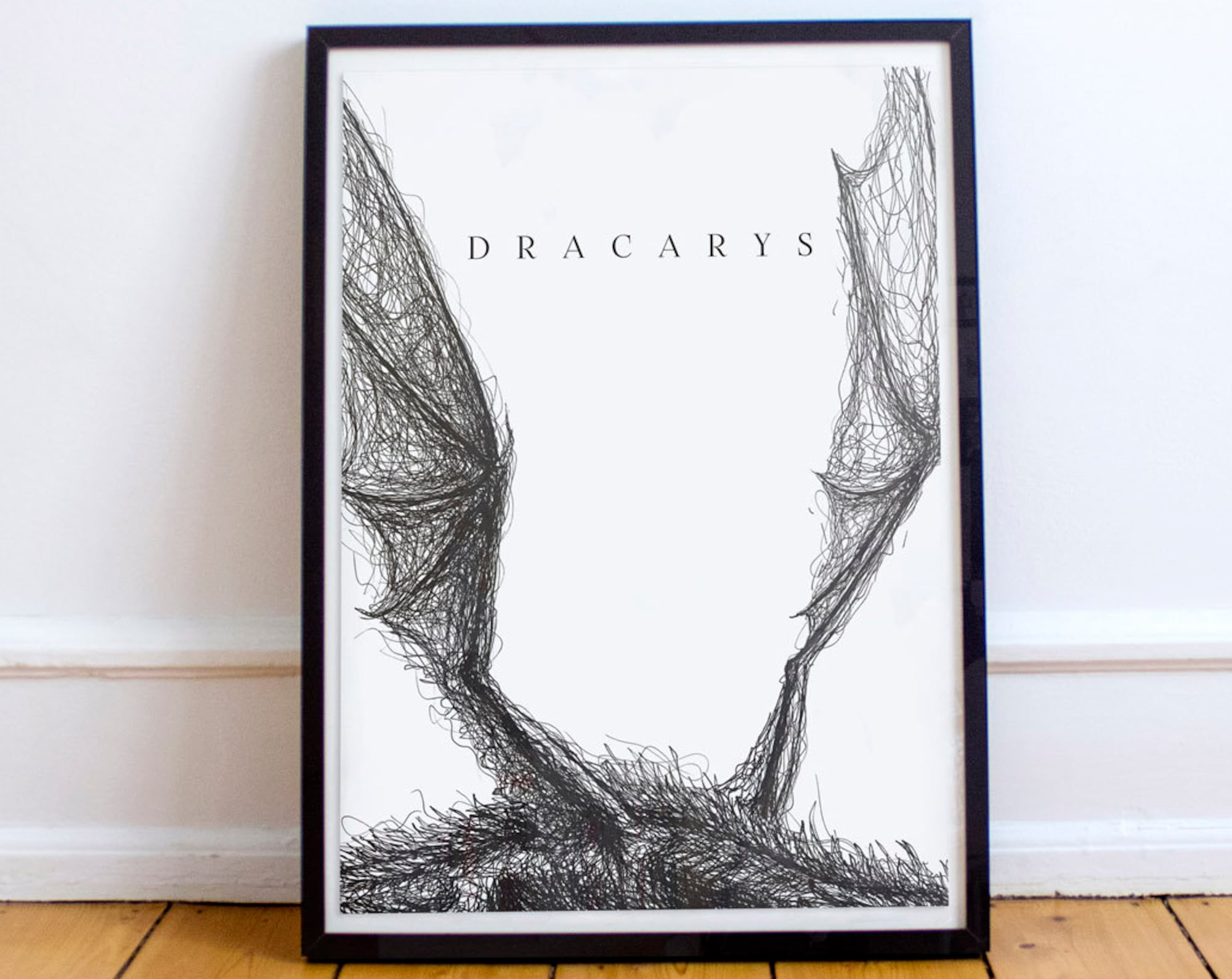 Game Of Thrones Poster - Dracarys - Khaleesi - Mother of Dragons