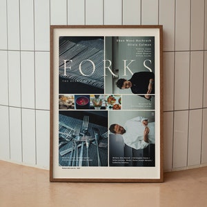 The Bear Alternative Poster - S02E07 &quot;Forks&quot; Episode - Instant Download