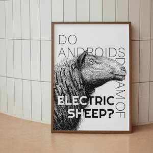 Do Androids Dream of Electric Sheep?, Blade Runner Poster, Philip K. Dick