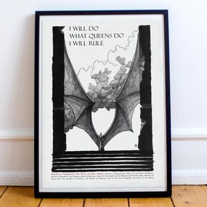 Daenerys Targaryen Poster: Khaleesi GOT Fan Art