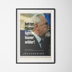 Logan Roy Poster - S04E02 Rehearsal - Quote poster - Instant Download