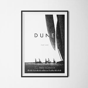 Dune Part One - 2021 Alternative Movie Poster Instant Download
