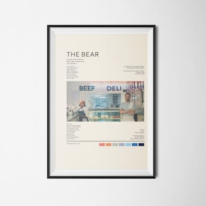 The Bear Alternative Poster - Sydney and Richie Jerimovich - Beef Deli - Instant Download