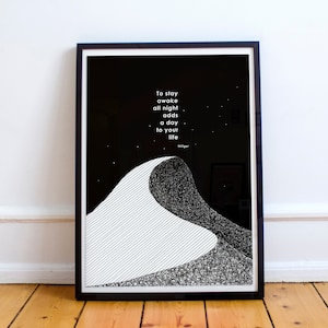 Dune - Stilgar Quote Poster - Arrakis - Fremen - Frank Herbert - Minimalist Fanmade Poster
