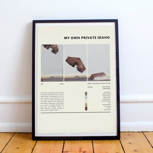 My Own Private Idaho - 1991 - Film by Gus Van Sant - Alternative Poster