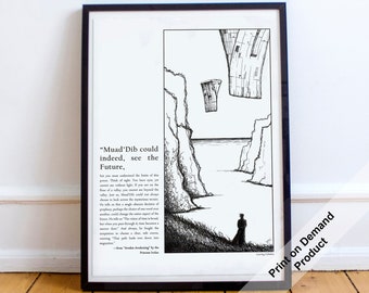 Paul Muad'Dib - Dune Quote - Dune Fanmade Poster - Print on Demand