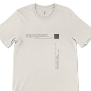 T-shirt con citazione minimalista Dune - Frank Herbert - Pain Box - Gom Jabbar - T-shirt unisex Premium di design - Crema morbida