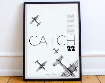 Catch 22 Joseph Heller - Book-Movie Poster