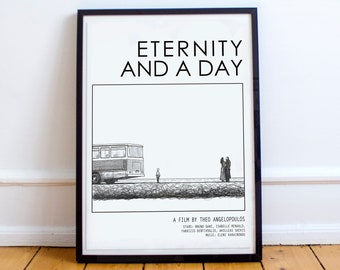 Eternity And A Day - Movie Poster - Film By Theo Angelopoulos