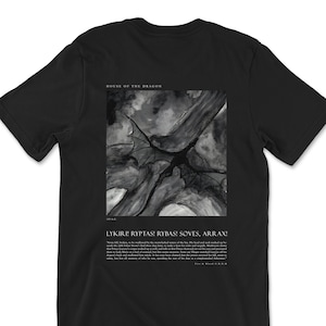 Dance of Dragons T-Shirt: Arrax & Vhagar Watercolor Design