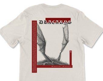 GOT TShirt - Dracarys - Dragonflame - Dragonfire - Design Premium Unisex T-Shirt - Cream -ser