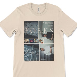 The Bear Alternative Poster T-Shirt - S02E07 - Forks - Design Premium Unisex T-Shirt - Soft Cream