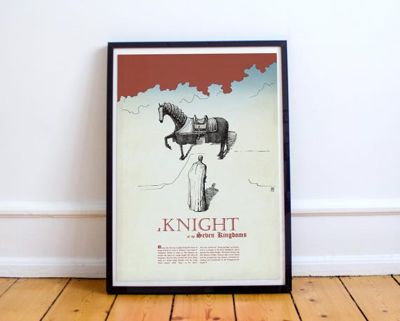 Duncan the Tall 2 - AKSK Hand Drawing - Akira - Typography Medieval Poster