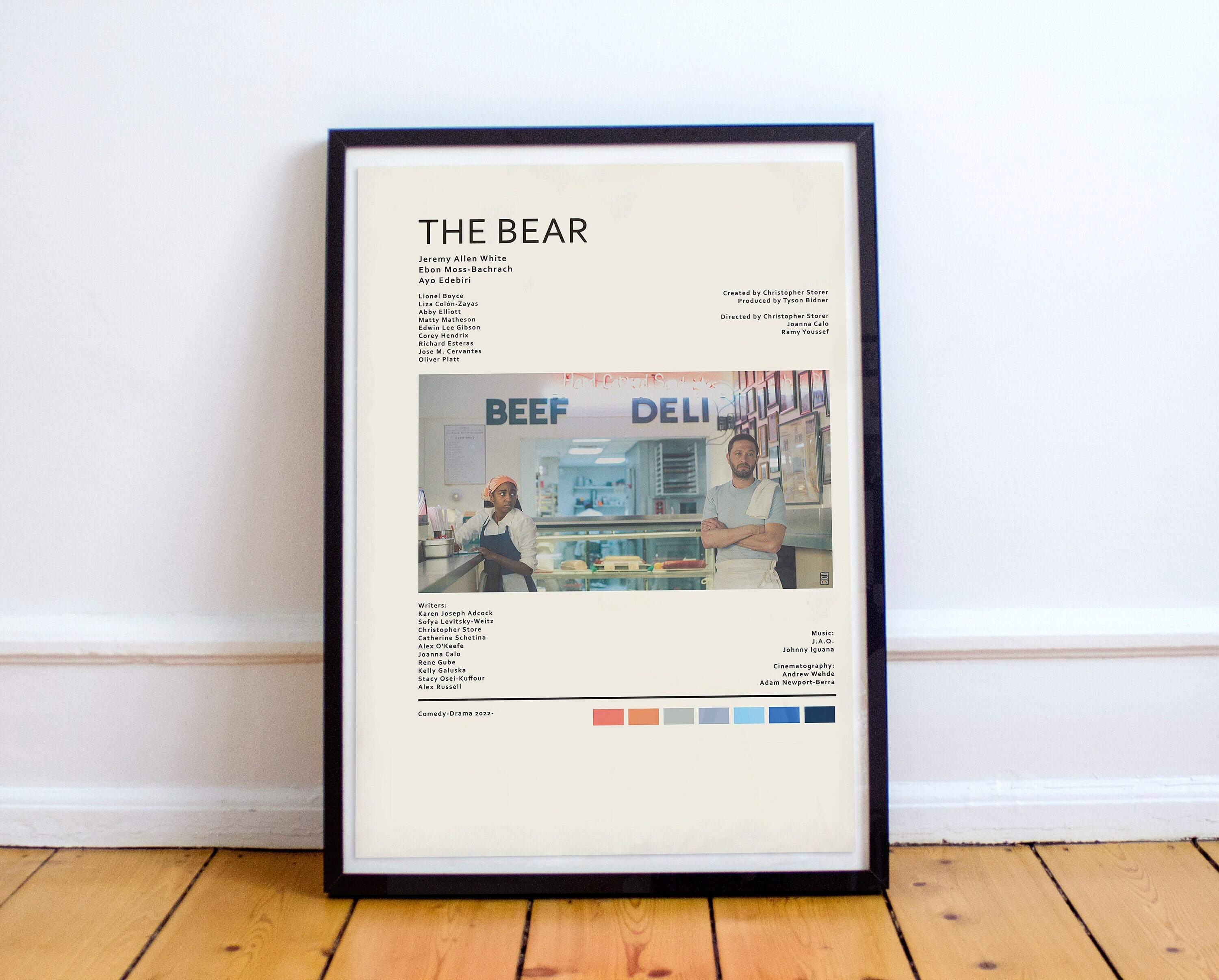 The Bear TV Show Poster, Jeremey Allen White The Beef Photo Art Print
