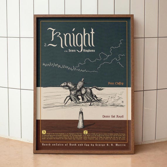 Duncan & Egg - AKSK Hand Drawing Typography Medieval Poster