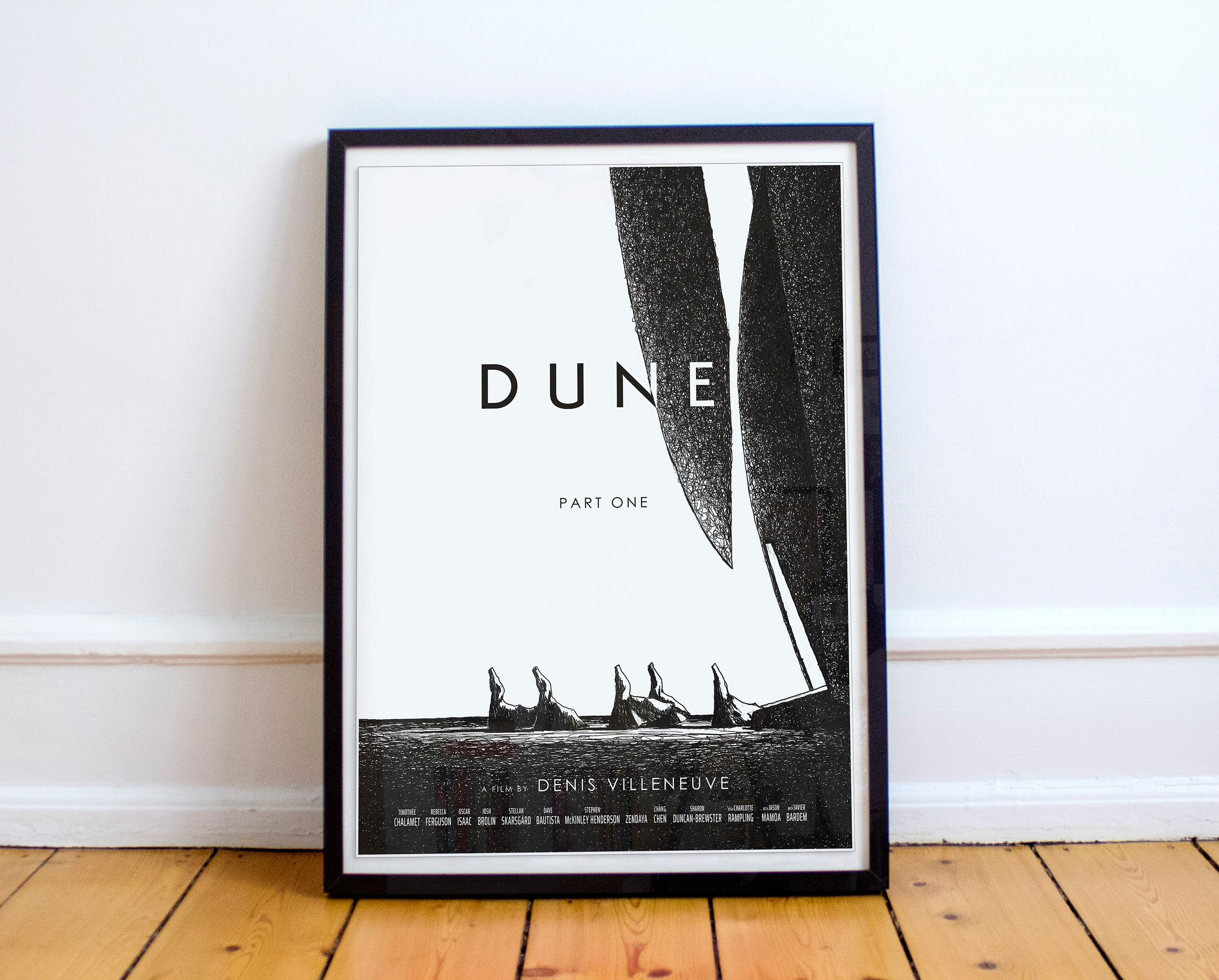 Dune Part One - 2021 Alternative Movie Poster Physical Print - Etsy