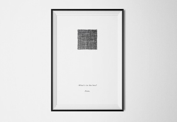Dune Quote Poster Frank Herbert David Lynch Pain Box Etsy Dune Quote Poster Frank Herbert David Lynch Pain Box Etsy