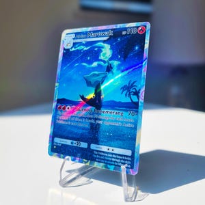 Alolan Marowak zak holografische kaart hemelse voogden | Op maat gemaakte TCG-kaarten