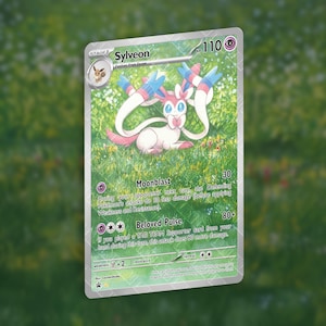 Sylveon Custom Card | Holographic Card TCG