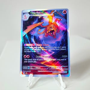 Charizard Custom Card | Holographic Card TCG