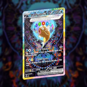 Carta personalizada Magikarp Terastallize | Carta holográfica TCG