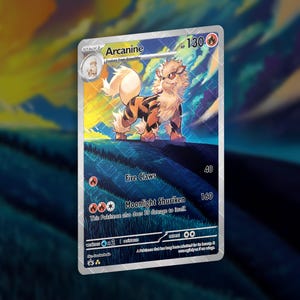 Arcanine 1st Edition Shadowless - Perfect Gift for Kids or