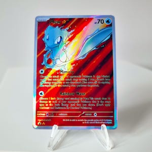Mew Custom Card | Holographic Card TCG