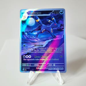 Umbreon Custom Card | Holographic Card TCG