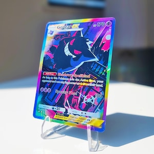 Carte holographique de poche Gengar ex Apex génétique | Cartes TCG sur mesure