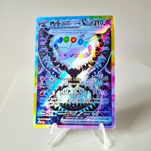 Mew Terastallize Custom Card | Holographic Card TCG