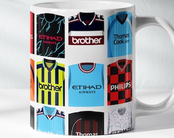 Manufaktur Becher | 11 Unzen Classic Football Kits Geschichte Keramik Tasse
