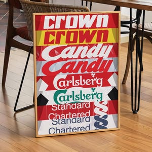 Liverpool FC Retro Shirts Stack Poster | Home Decor Unframed Football club Print Wall Art Classic Kit A4 A3 A2 A1 A0