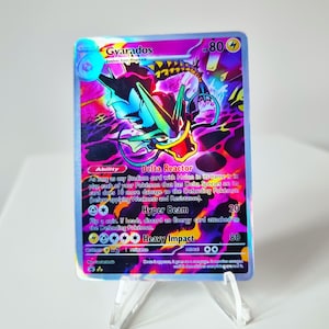 Gyarados Custom Card Delta Electric | Holographic Card TCG