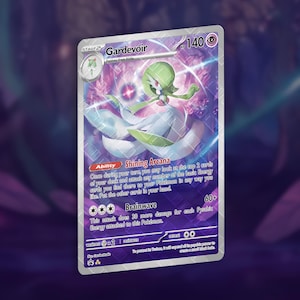 Gardevoir Custom Card | Holographic Card TCG