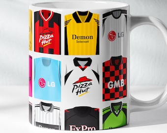 Fulham Mug | 11oz Classic Football Kits History Ceramic Cup