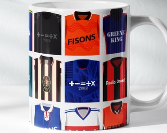 Ipswich Mug | 11oz Classic Football Kits History Ceramic Cup