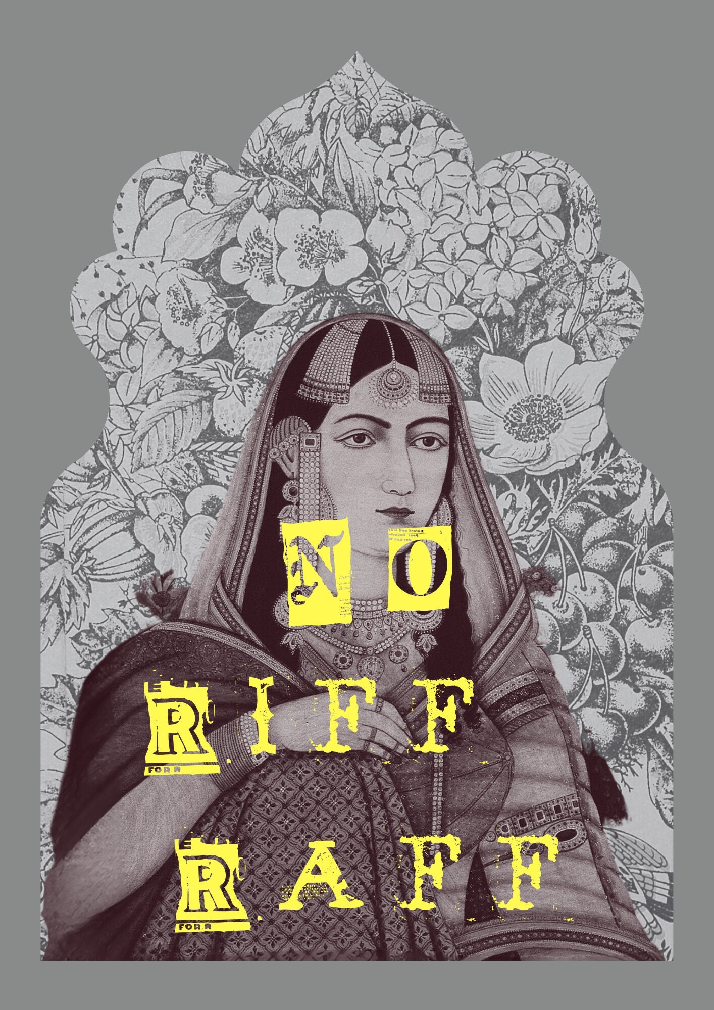 No Riff Raff Print NO RIFF RAFF Art Print - A4/A3 Unframed Premium Quality Card Stock ...