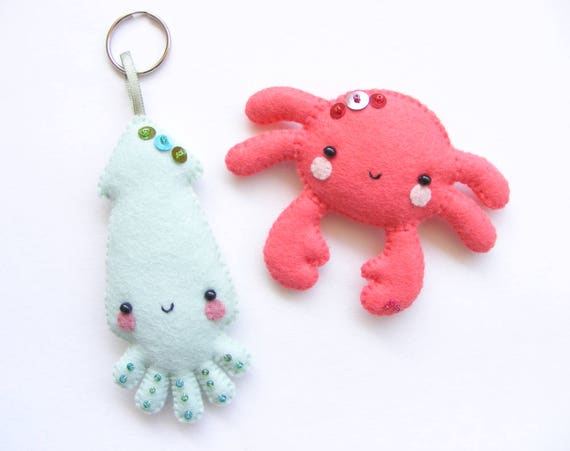 crab plush pattern