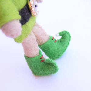 Felt PDF pattern Santa's Elf Felt Christmas decoration, hand sewing, felt softie, digital item image 3