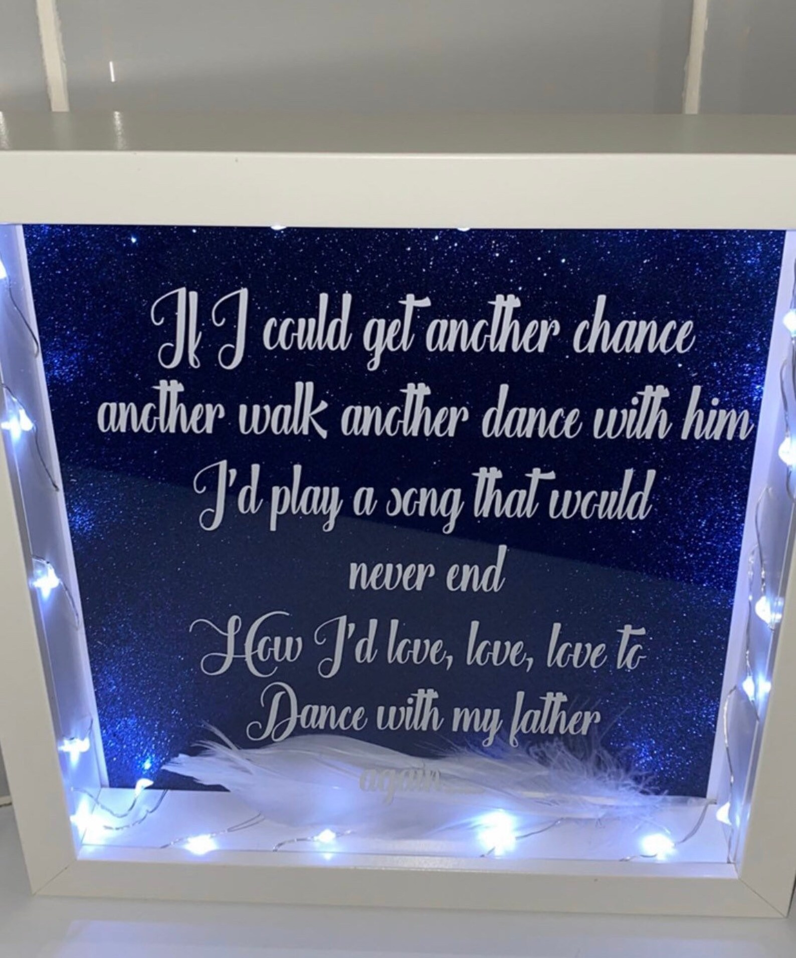 Dance With My Father Again Frame Etsy