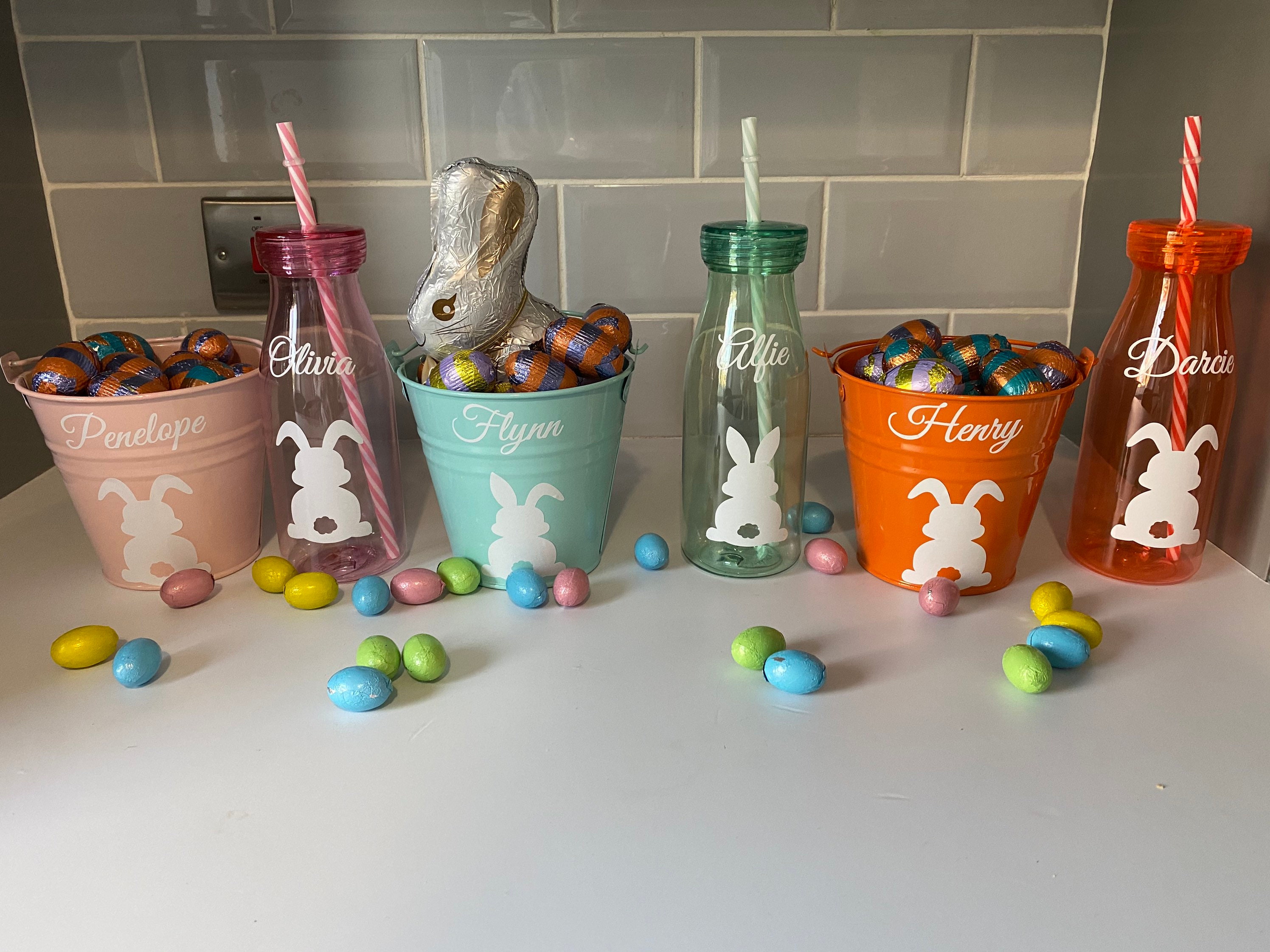 Personalised Easter Egg Hunt Bucket Etsy UK