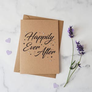 Happily Ever After Kraft Romance Card