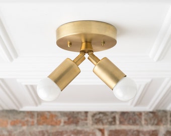 mid century lighting eichler modern ceiling lamp minimalist light flush fixture gold brass mid century lighting century lighting etsy mid century lighting eichler modern ceiling lamp minimalist light flush fixture gold brass mid century lighting century lighting etsy