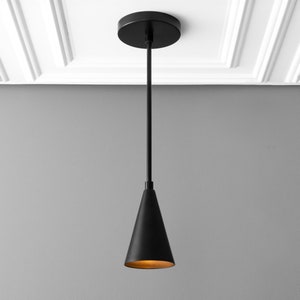 Pendant - Kitchen Lighting - Minimalist Lighting - Cone Pendant - Model No. 8477