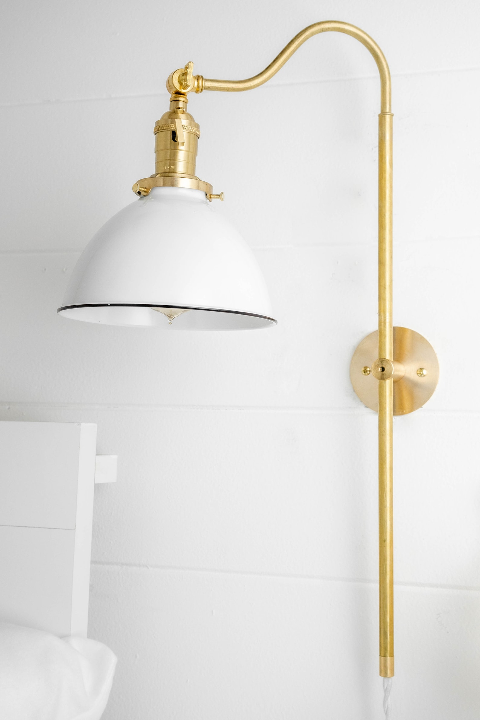 Modern Wall Sconce Plug in Wall Sconce Swivel Lighting Etsy