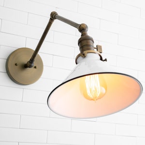 Modern Farmhouse Wall Sconce Wall Light Fixture Adjustable Sconce With Switch Model No. 3861 image 7