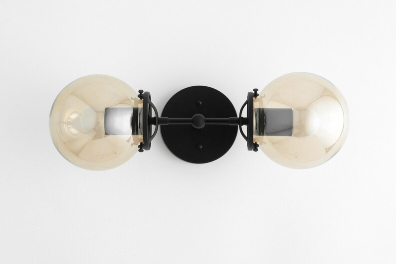 Bathroom Vanity - Bathroom Lighting - Bathroom Wall Light - Hallway lighting - Art Deco Lighting - 1950's Lighting - Model No. 8983 image 4