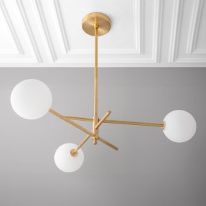 Chandelier Light-Globe Ceiling Light-Light Fixture-Dining Chandelier Model No. 0761 image 1